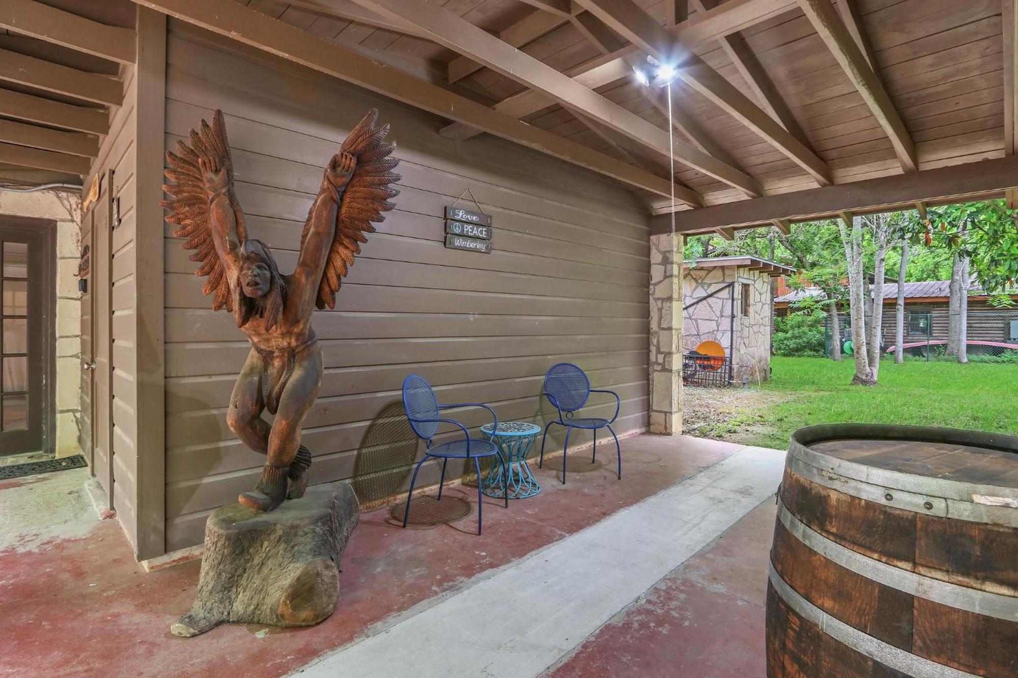 Villa Rock House On Cypress Creek Wimberley Esterno foto