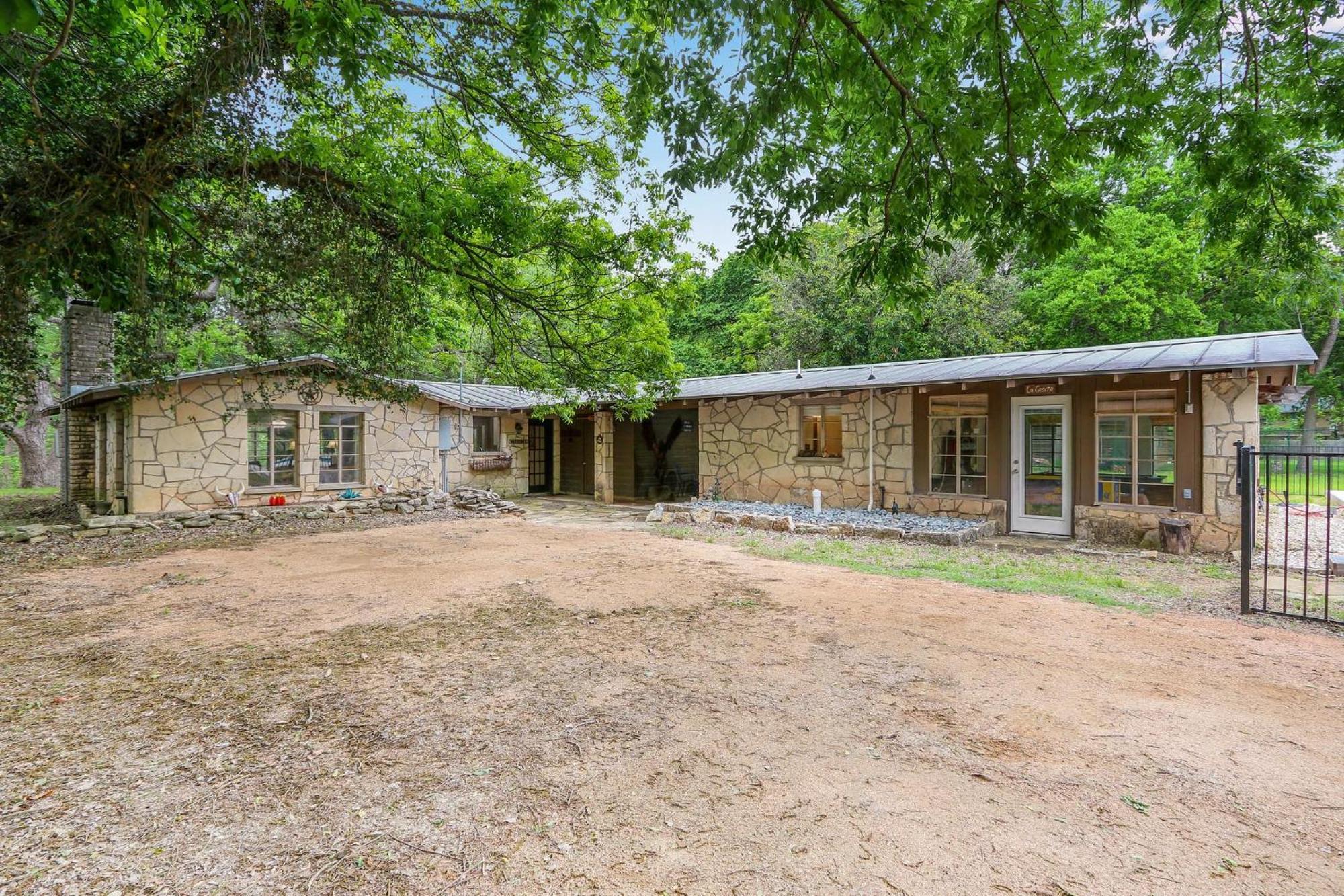 Villa Rock House On Cypress Creek Wimberley Esterno foto